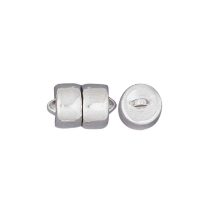 Superior Hold 6mm Magnetic Clasp, silver-plated
