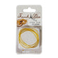 0.7mm / 35cm French Wire Gimp, fine, gold-plated