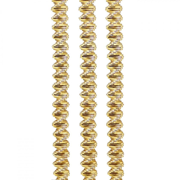 Spiralled Boullion Wire, gold-plated
