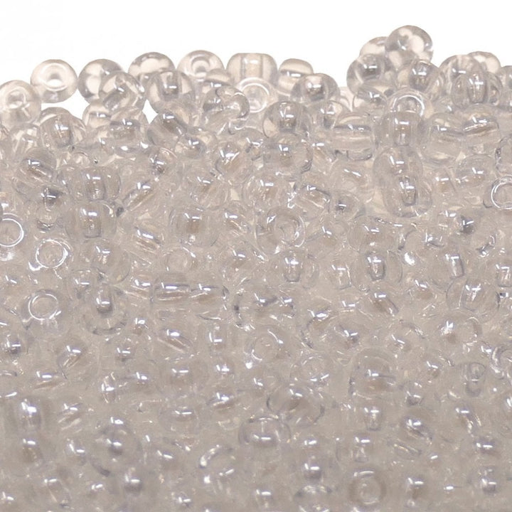 Preciosa Seed Beads 6/0, crystal