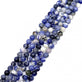 Sodalite (B Grade) Round Semi Precious Stones 8mm