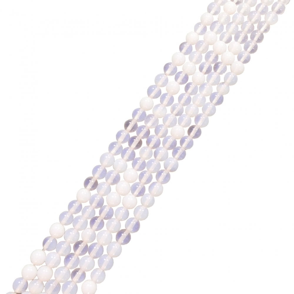 Opal Quartz Round Semi Precious Stones 6mm