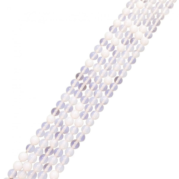 Opal Quartz Round Semi Precious Stones 8mm