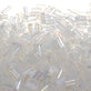 Preciosa Bugle Size 2 Seed Beads, crystal AB