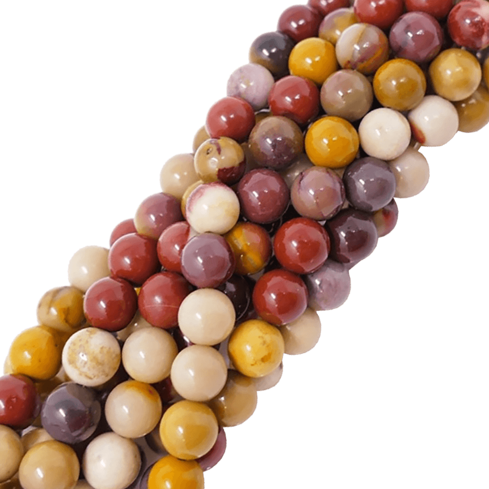 Mookaite Round Semi Precious Stones 8mm