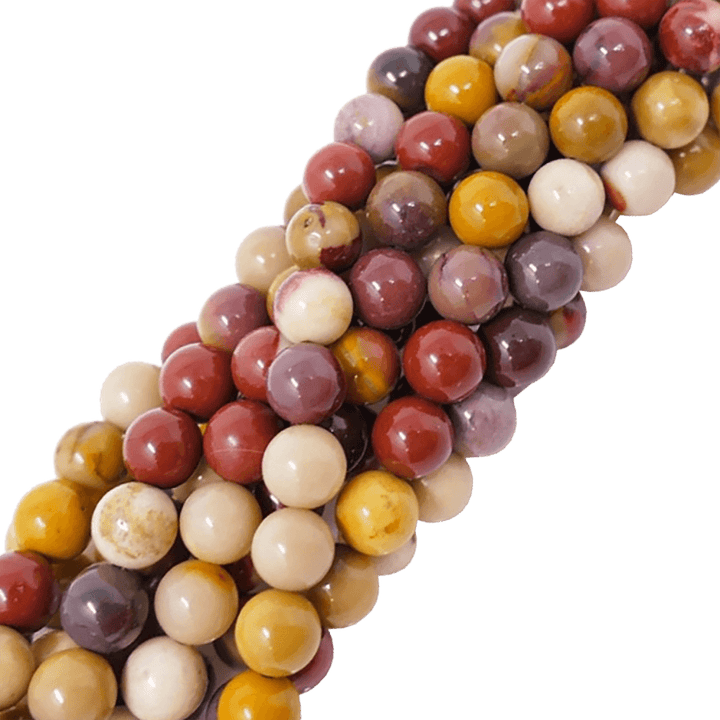 Mookaite Round Semi Precious Stones 8mm