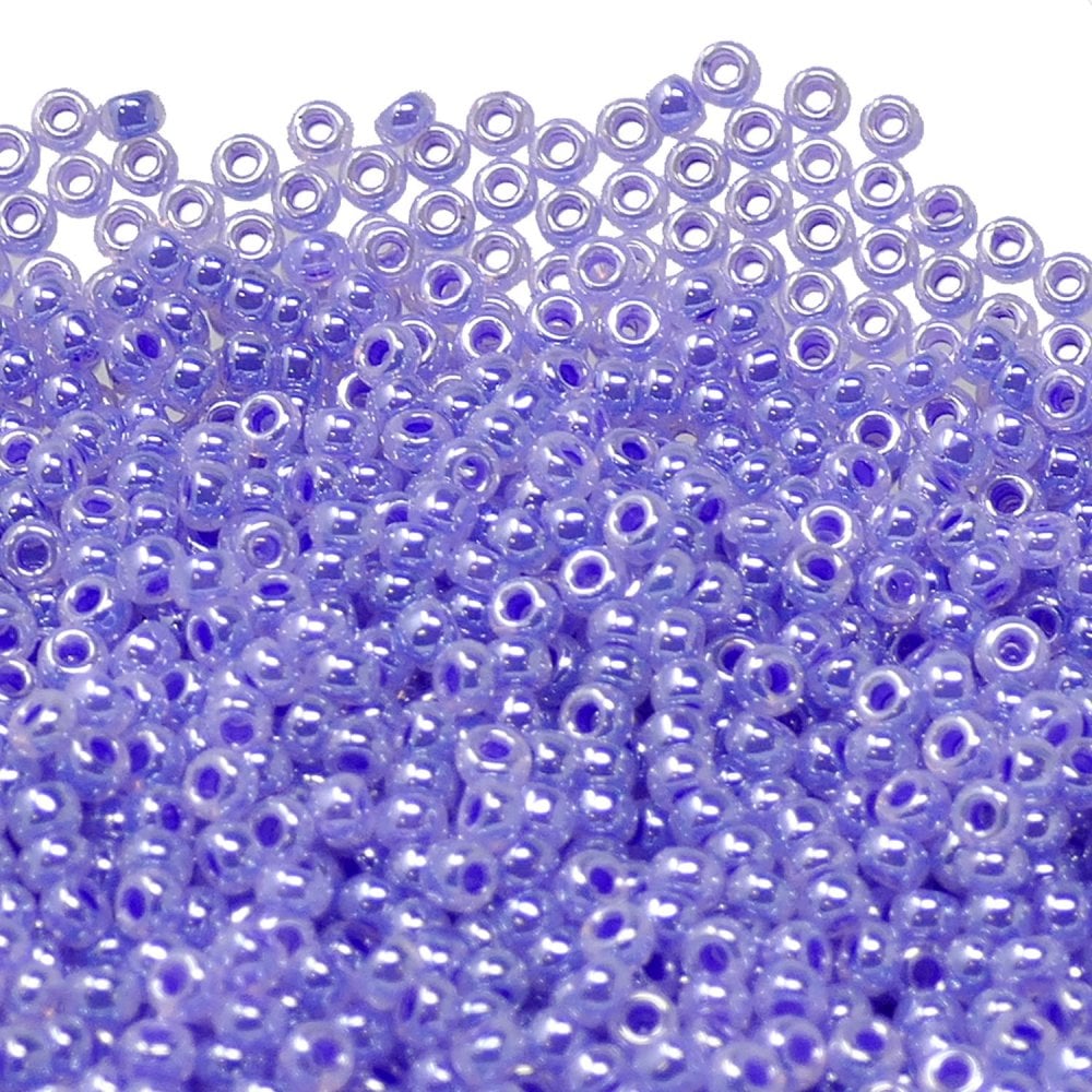 Miyuki Seed Beads 8/0, lilac ceylon