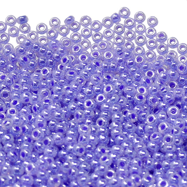 Miyuki Seed Beads 8/0, lilac ceylon