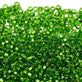 Preciosa Seed Beads 8/0, silver lined light green