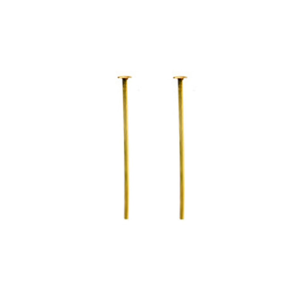 14k Gold Filled 25mm Head Pins (0.5mm)