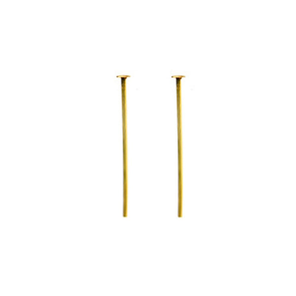 14k Gold Filled 25mm Head Pins (0.5mm)