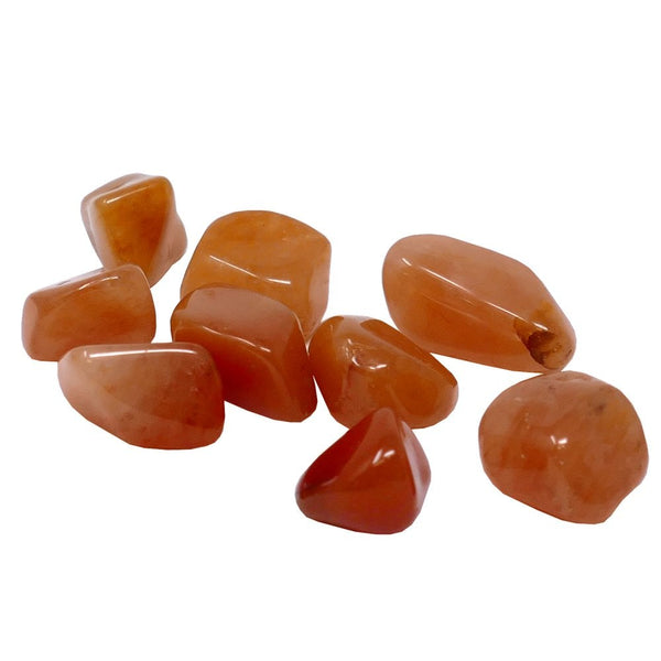 Semi-Precious Tumbled Stones (Medium), peach aventurine
