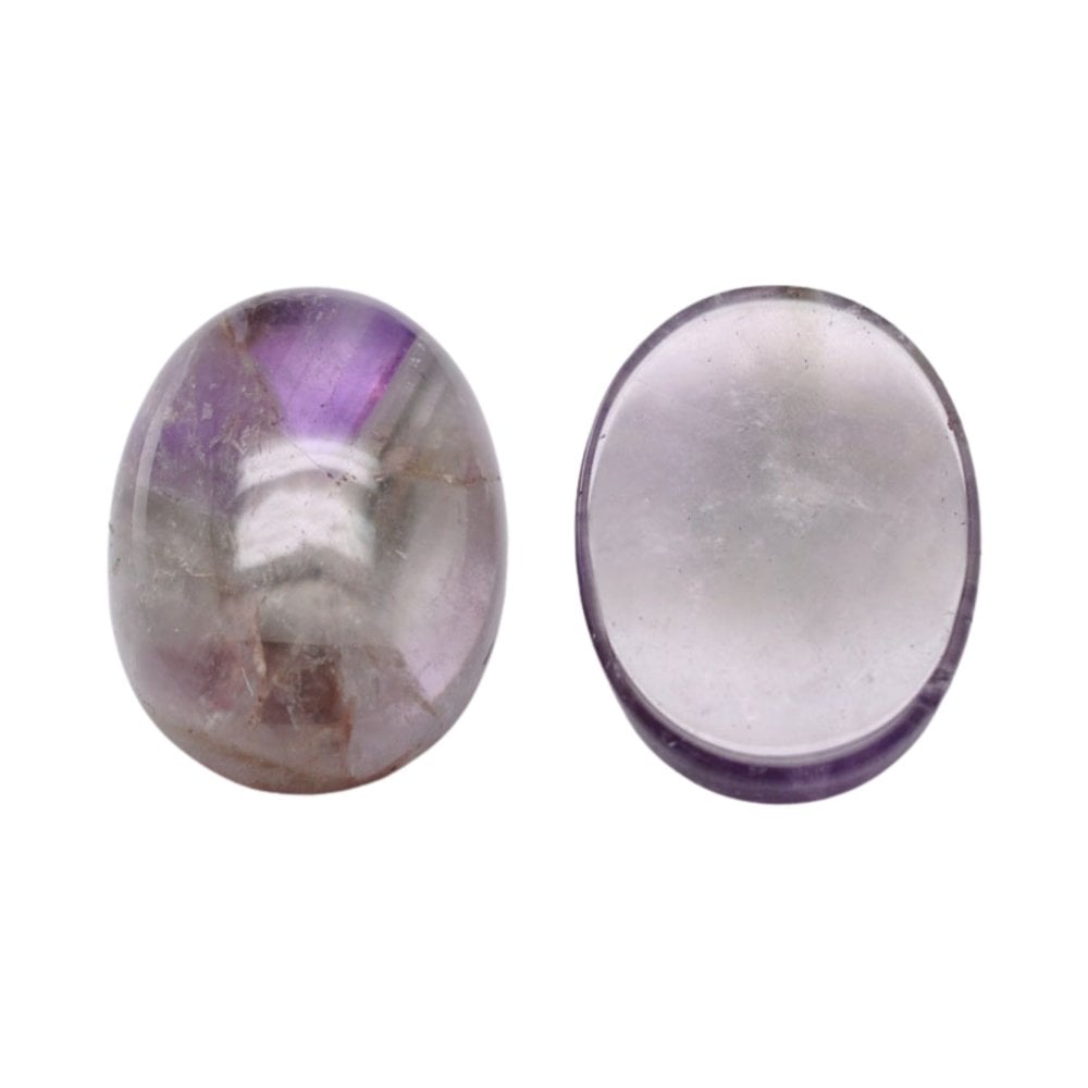 18x13mm (6mm thick) Amethyst Gemstone Cabochon, additional photo