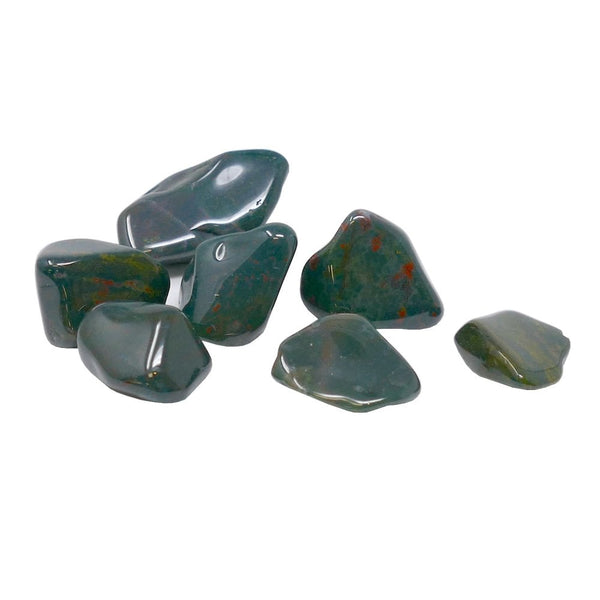 Semi-Precious Tumbled Stones (Medium), bloodstone