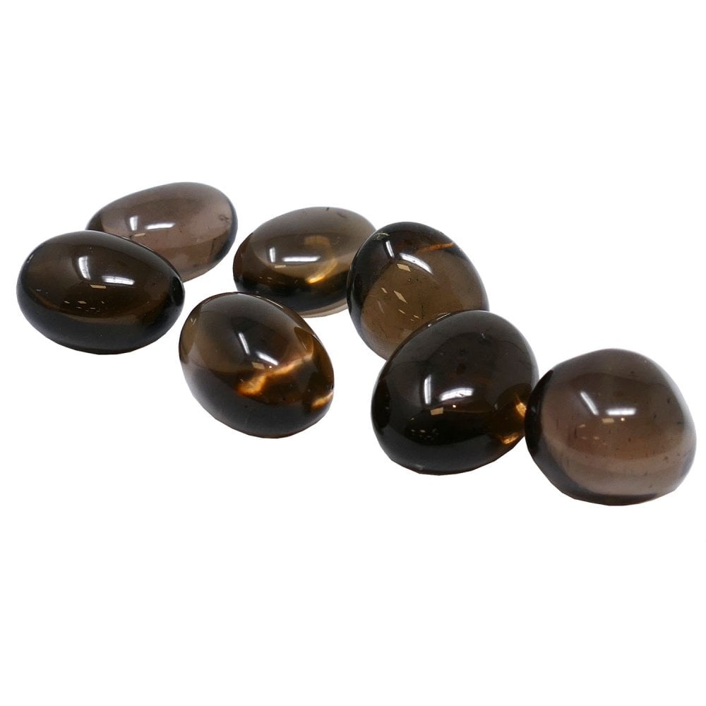 Semi-Precious Tumbled Stones (Large), smokey quartz