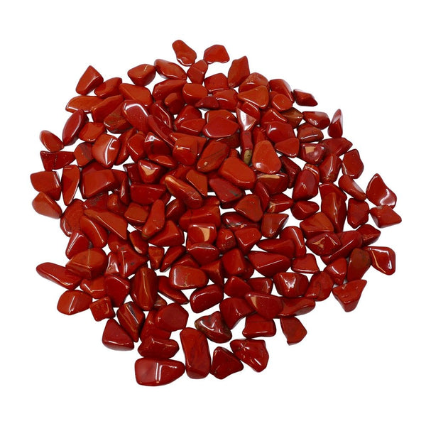 Medium Polished Tumblestone, red jasper