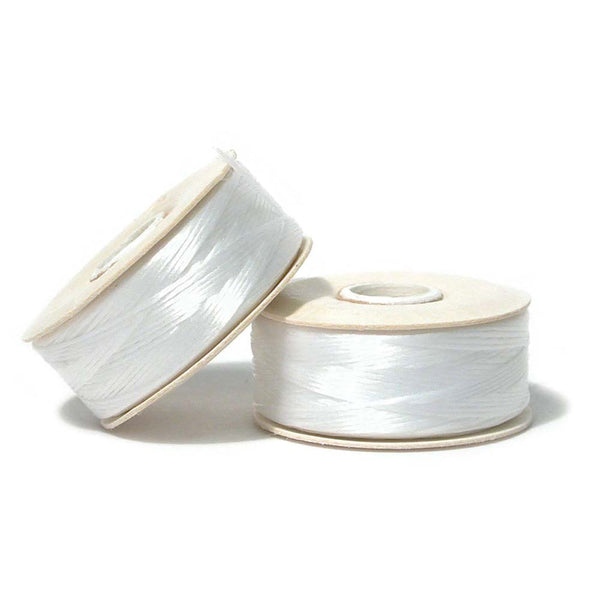 Nymo Beading Thread, 105m (115yrds), size 0 (0.15mm), white
