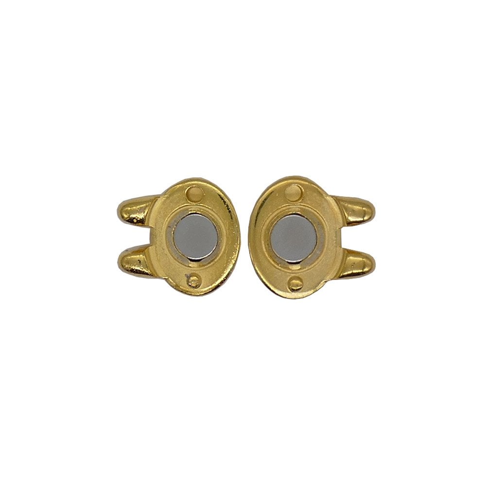 10x12mm Kypri Superduo Magnetic Clasp, 24k-gold-plated, additional photo