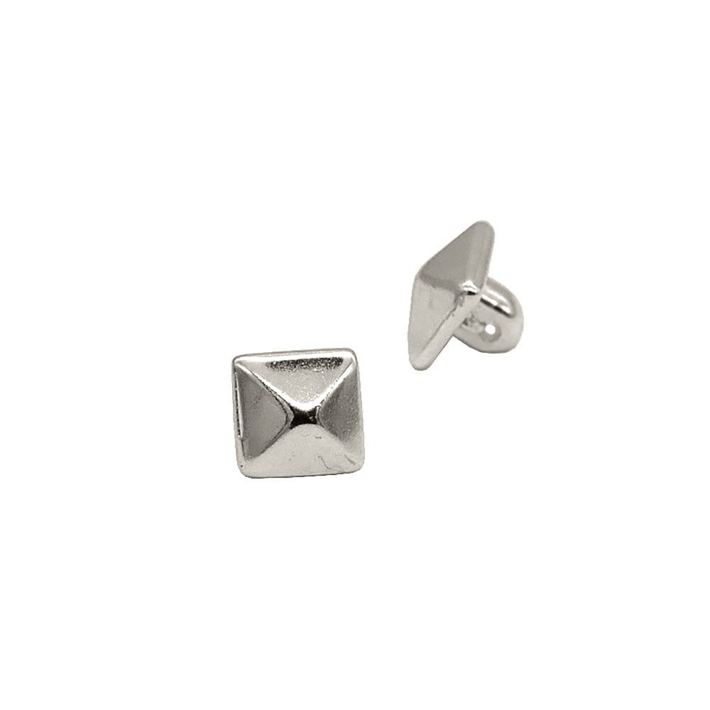 6x6mm Vigla Substitute/Embellishment (for 8/0 Seed Beads), antique-silver-plated