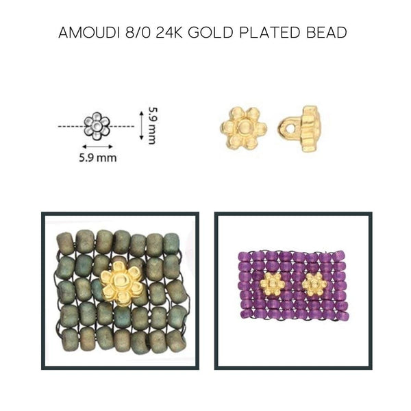 6mm Amodi Substitute/Embellishment (for 8/0 Seed Beads), antique-silver-plated, additional photo