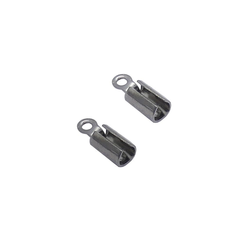 8x3mm Cord End Box Closer, stainless steel