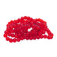 Crackle Glass Round Beads 6mm, red