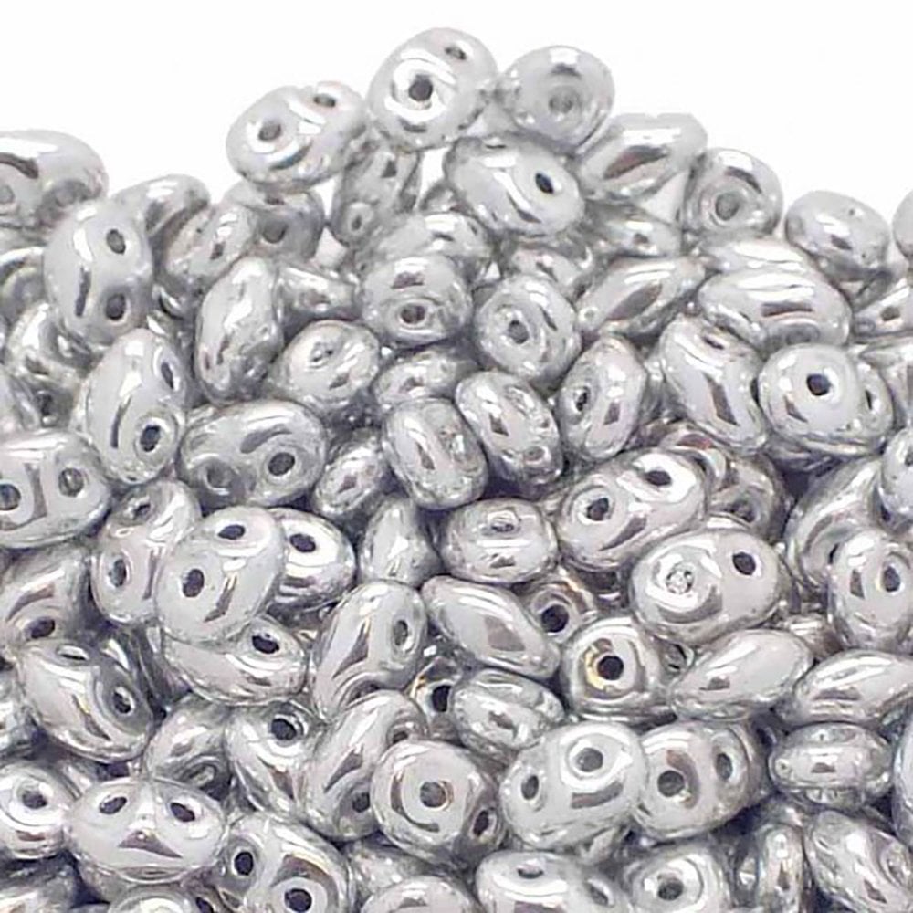 Matubo SuperDuo Czech Beads 2.5x5mm, full labrador
