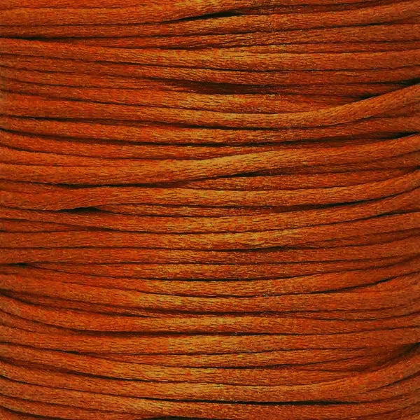 1.5mm Rattail Satin Cord, copper