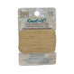 Beadsmith Knot-It! 1mm Waxed Brazillian Cord, cream