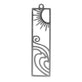 41x10mm Sea & Sun Galaxy Pendant, stainless steel
