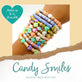 Candy Smiles Stack Bracelet Kit, makes up to 10 bracelets!