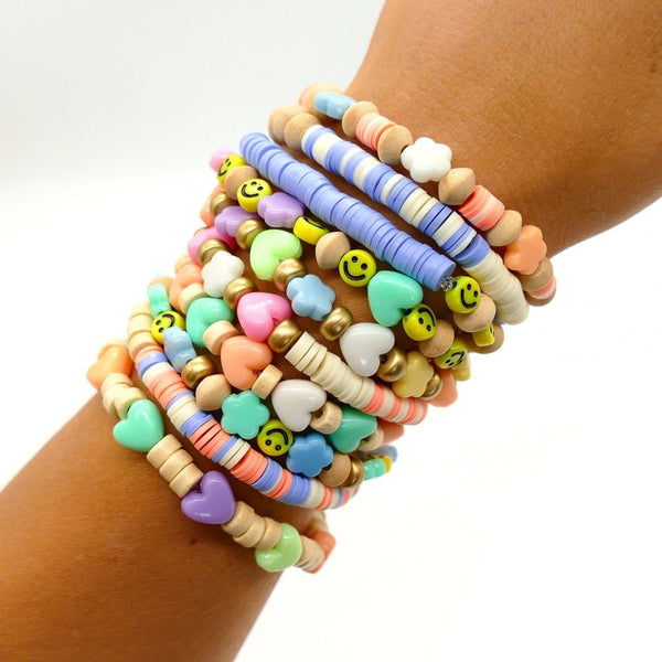 Candy Smiles Stack Bracelet Kit, makes up to 10 bracelets!, additional photo