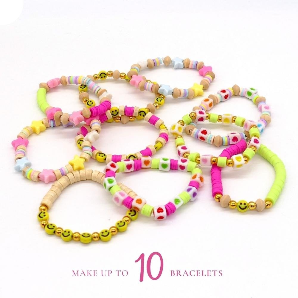 Neon Dream Stack Bracelet Kit, makes up to 10 bracelets!, additional photo