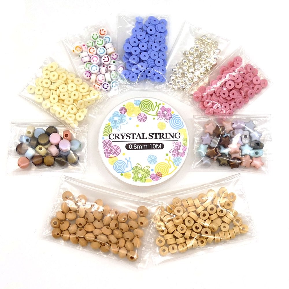 Pastel Party Stack Bracelet Kit, makes up to 10 bracelets!, additional photo
