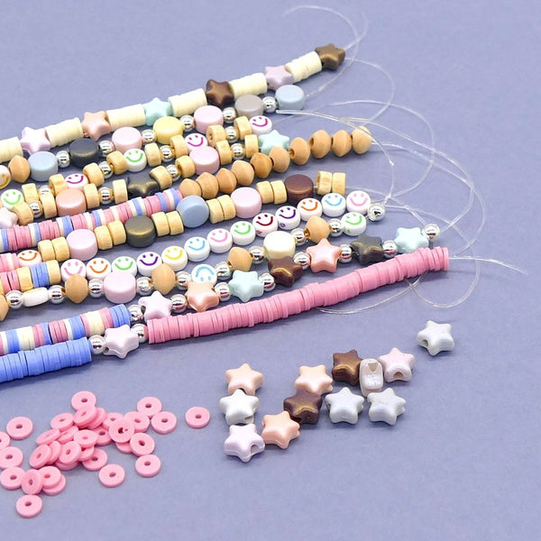 Pastel Party Stack Bracelet Kit, makes up to 10 bracelets!, additional photo