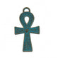 36x20mm Patina Ankh Pendant, antique bronze- 1pc
