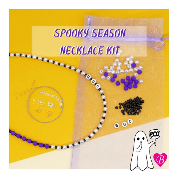 16" Spooky Season 'Boo' Necklace Kit