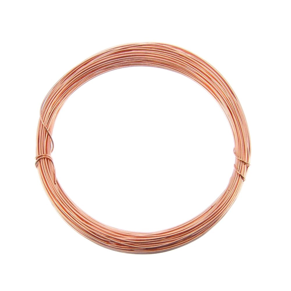 Jewellery Wire 0.6mm (22ga) Non-Tarnish, copper
