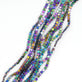 Hematite Star Semi Precious Stones 6mm, rainbow