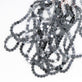 Hematite Flat Heart Semi Precious Stones 6mm