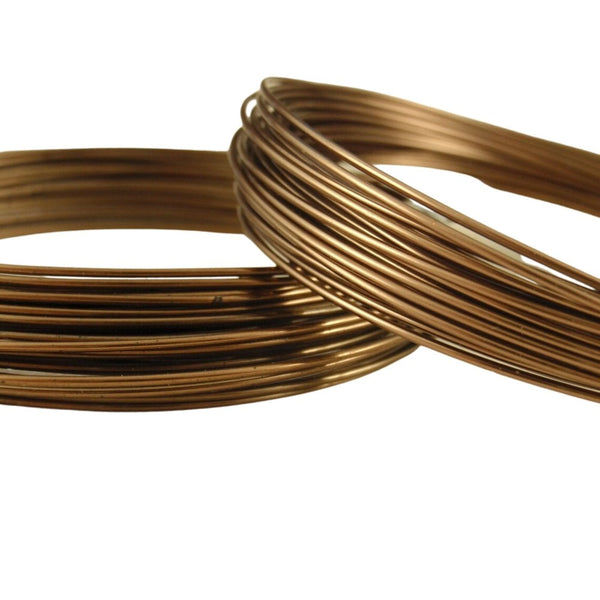 Jewellery Wire 0.6mm (22ga) Non-Tarnish, antique bronze, additional photo