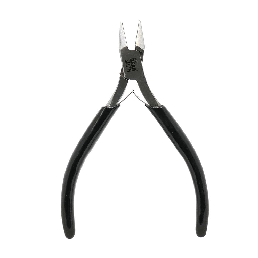 Beadsmith Super-Fine Side Cutter Pliers, black handle