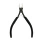 Beadsmith Super-Fine Side Cutter Pliers, black handle