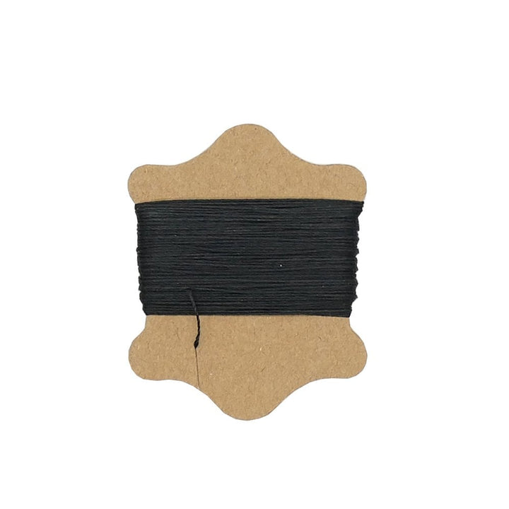 Waxed Nylon Cord 0.45mm, black