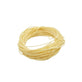 Korean Waxed Polyester Cord 0.5mm, cream