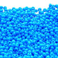 Preciosa Seed Beads 6/0, terra intensive dyed blue