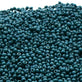 Preciosa Seed Beads 8/0, opaque dark jade
