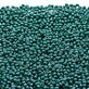 Preciosa Seed Beads 11/0, opaque dark green luster
