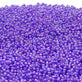 Preciosa Seed Beads 11/0, aqua/pink lined