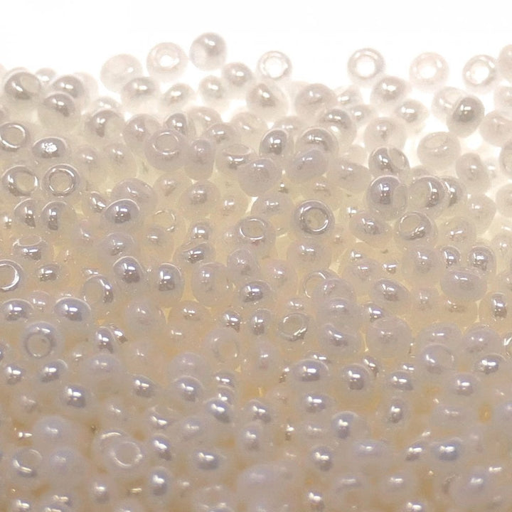 Preciosa Seed Beads 11/0, ceylon pearl